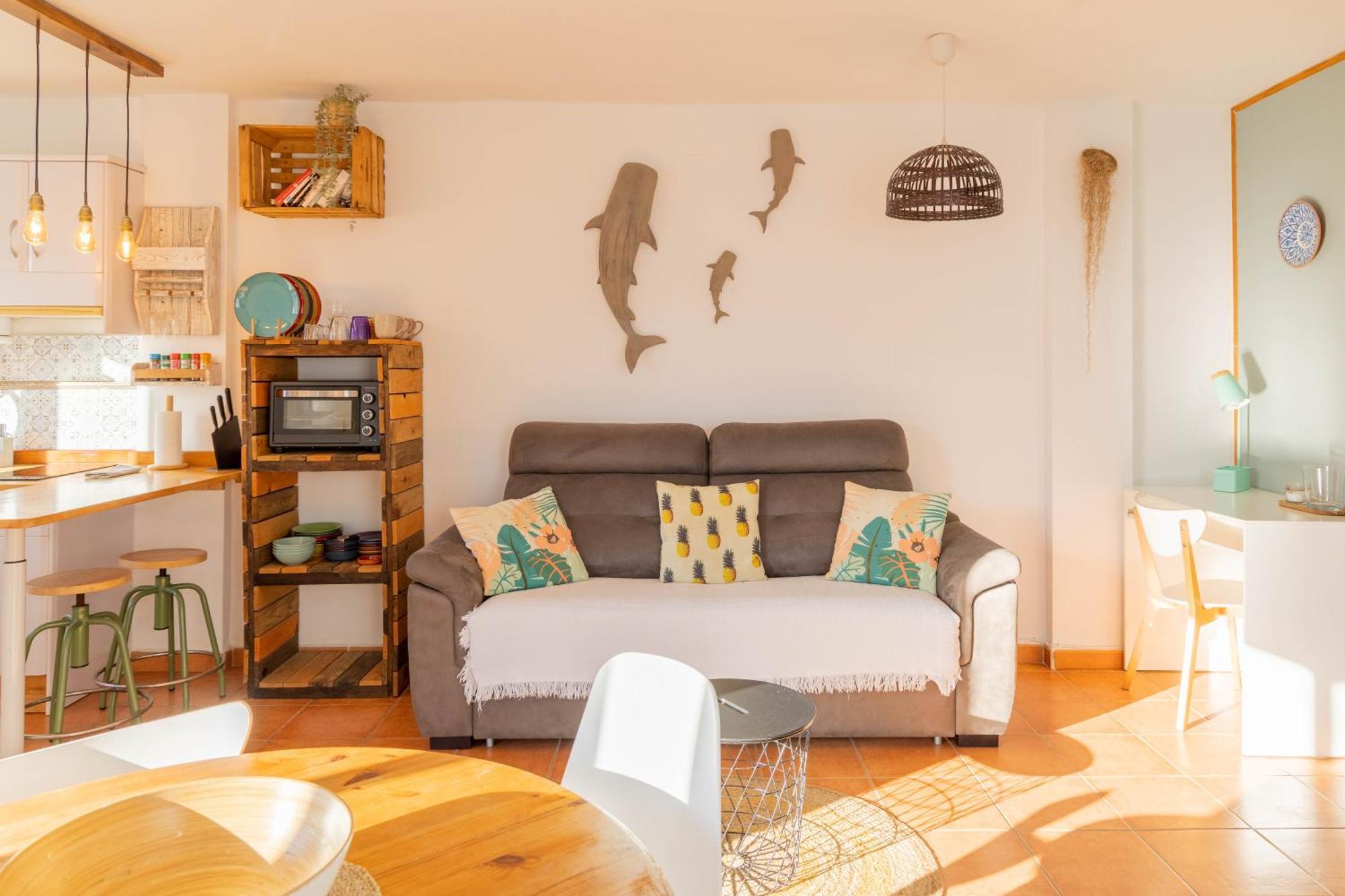 Tarifa Cozy House - Beach View & Balcony المظهر الخارجي الصورة
